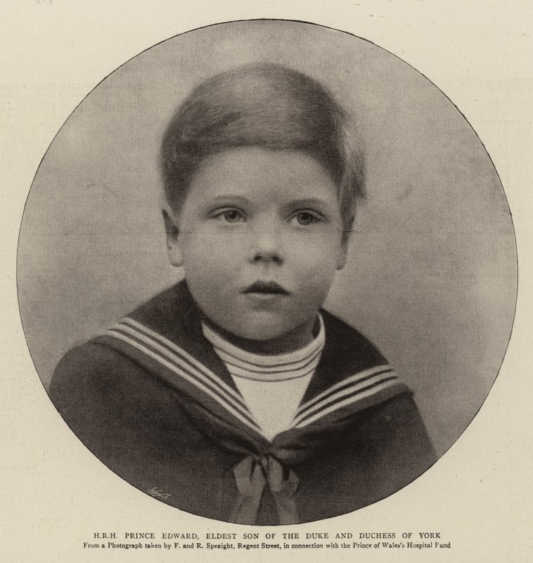 H R H Prins Edward, oudste zoon van de hertog en hertogin van York door English Photographer