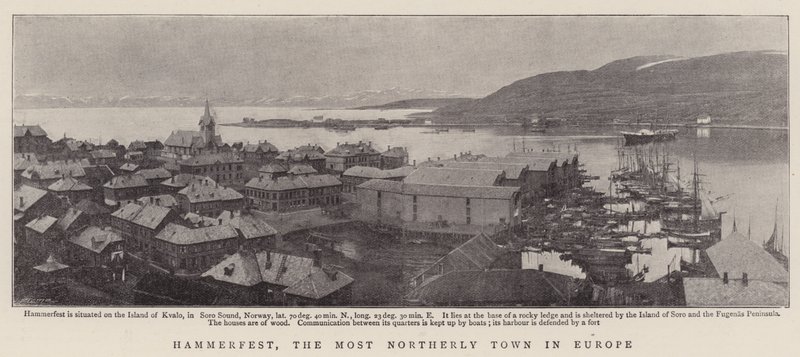 Hammerfest, de meest noordelijke stad van Europa door English Photographer