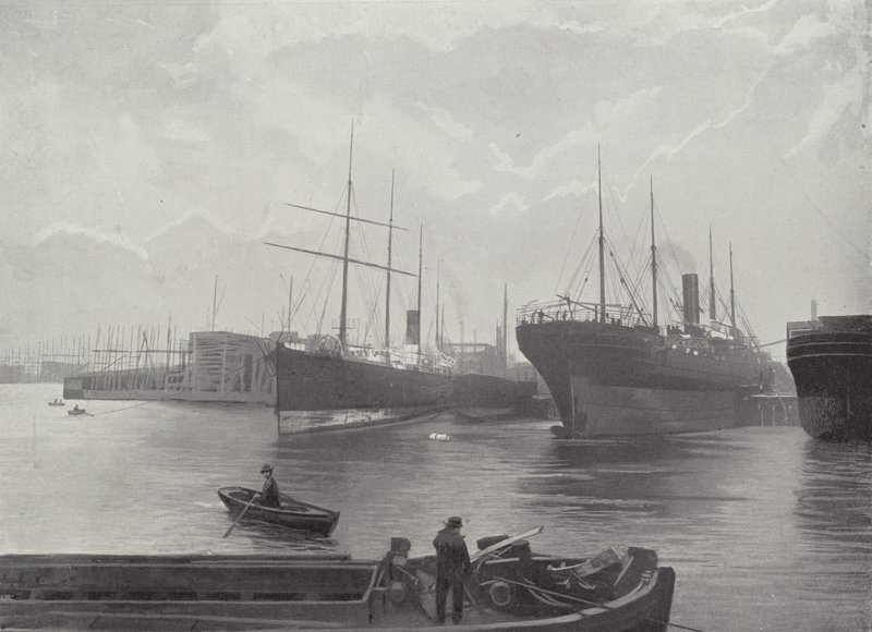 Harland en Wolffs Scheepswerf, Belfast door English Photographer
