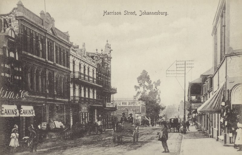 Harrison Street, Johannesburg door English Photographer