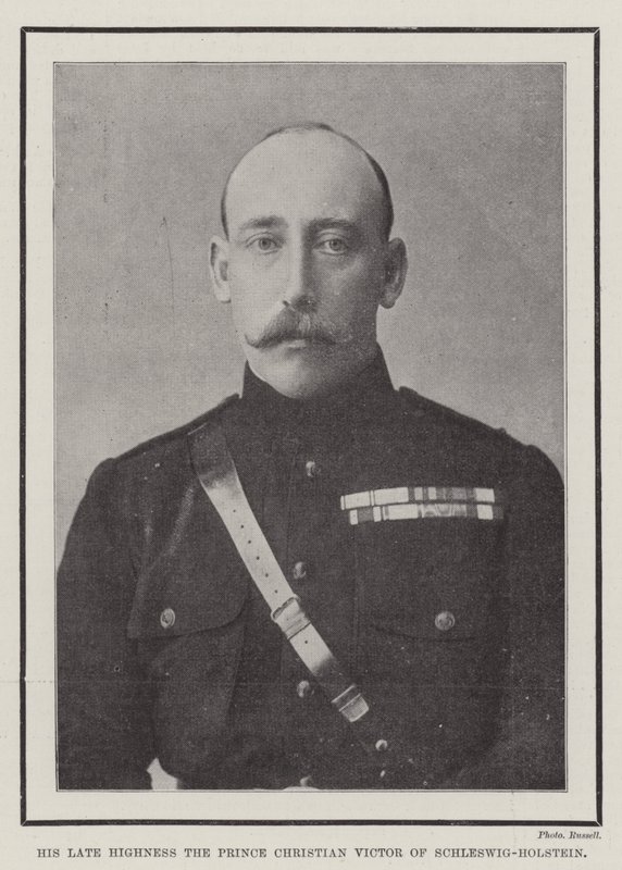 Zijn wijlen Hoogheid Prins Christian Victor van Sleeswijk-Holstein door English Photographer