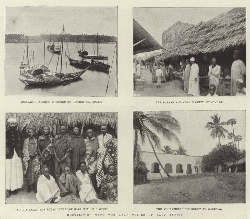 Vijandelijkheden met de Arabische stammen van Oost-Afrika door English Photographer