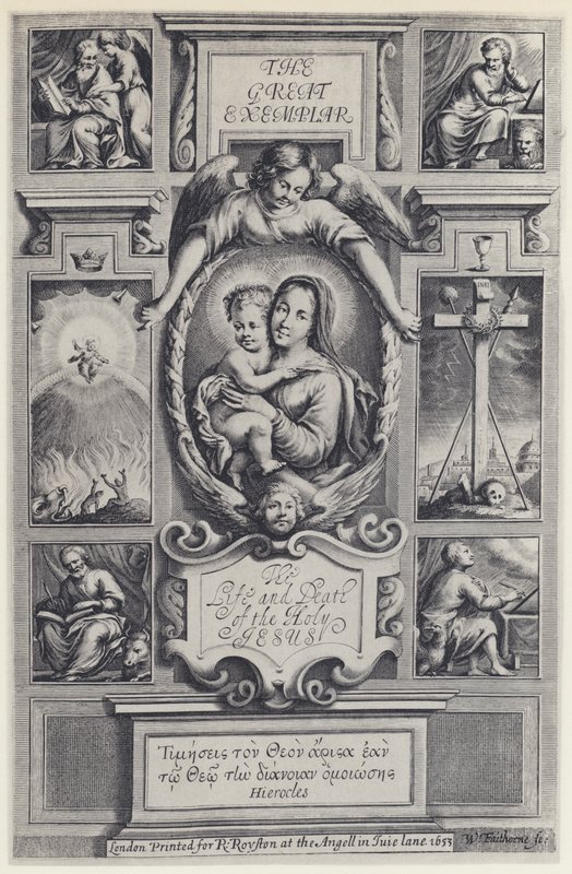 Jeremy Taylor, Het grote voorbeeld, J Flesher voor R Royston 1653 door English Photographer