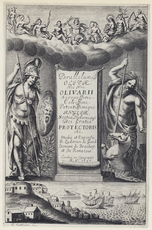 L de Gand, Parallelum Olivae, R I 1656 door English Photographer