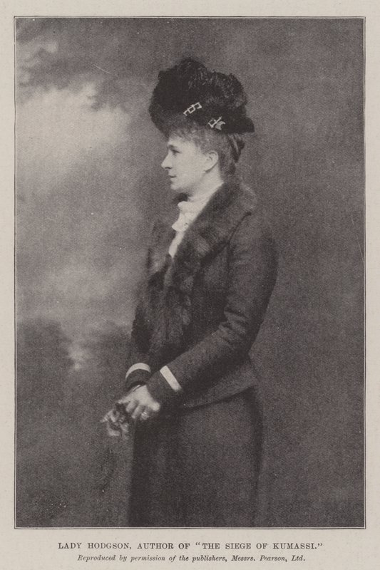 Lady Hodgson, Auteur van The Siege of Kumassi door English Photographer