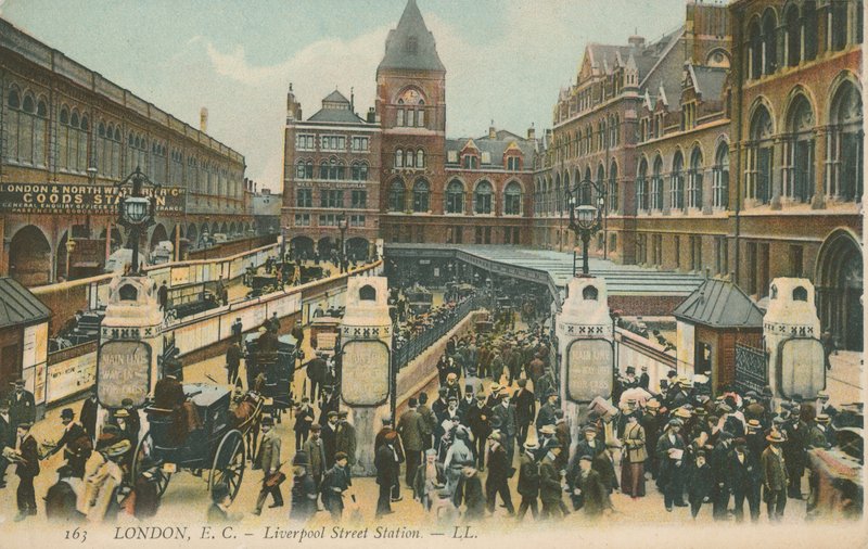 Liverpool Street Station, Londen door English Photographer