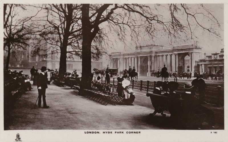 Londen, Hyde Park Corner door English Photographer