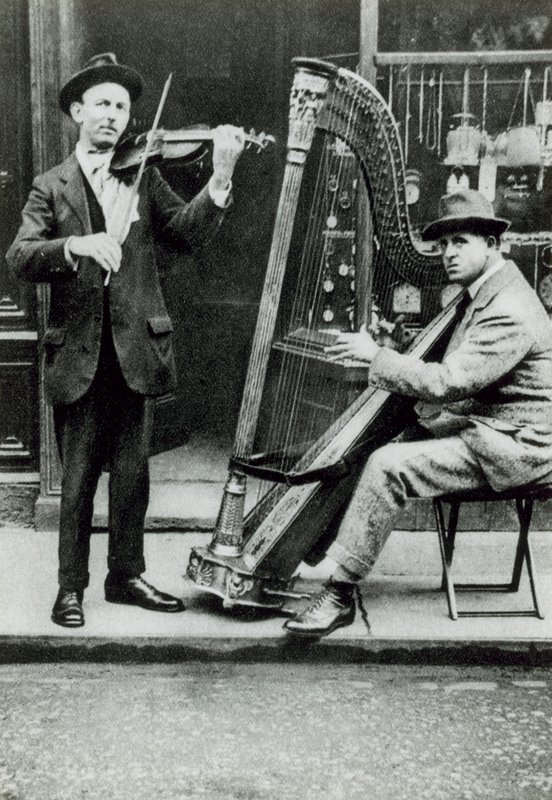 Londense straatmuzikanten door English Photographer