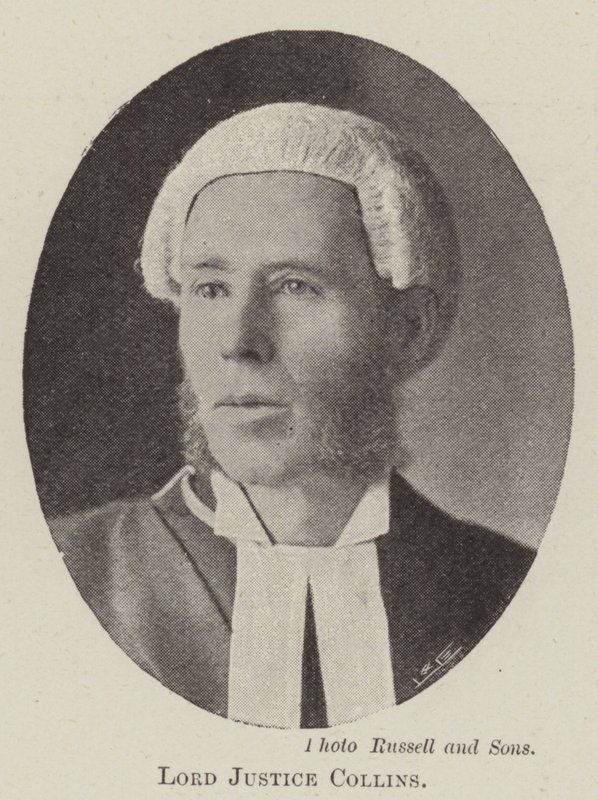 Lord Justice Collins door English Photographer