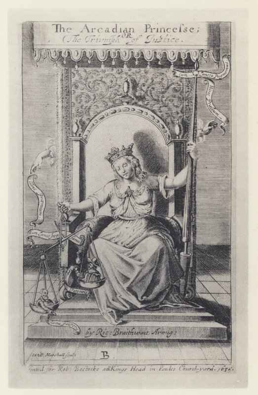 M Silesio, De Arcadische Prinses, Tr R Brathwait, T Harper voor Bostocke 1635 door English Photographer
