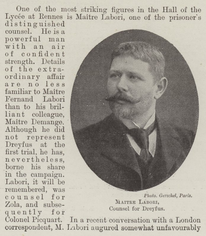 Meester Labori, Advocaat voor Dreyfus door English Photographer