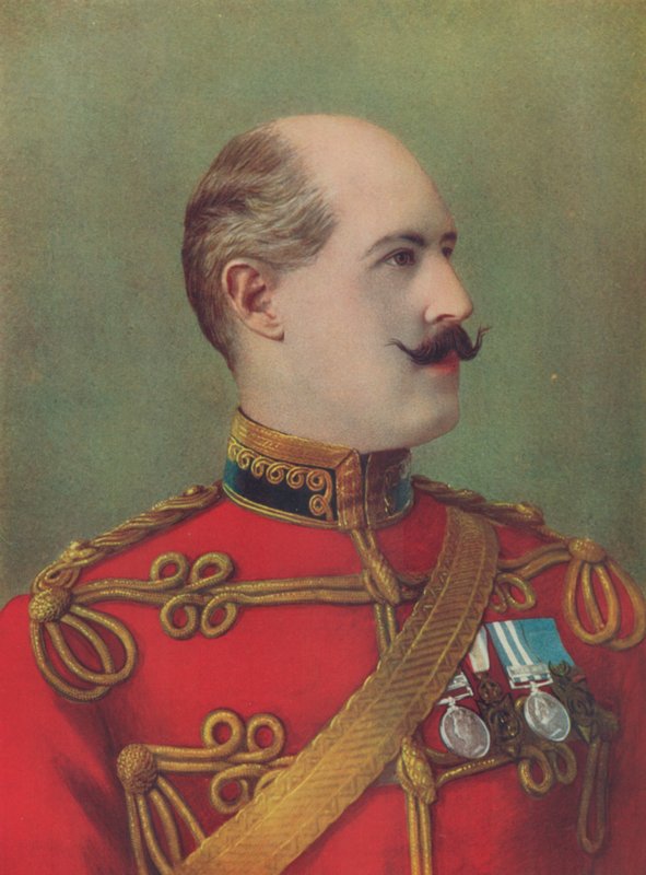 Generaal-majoor C. W. H. Douglas. Commandant van de Negende Brigade, Zuid-Afrikaanse Veldmacht door English Photographer