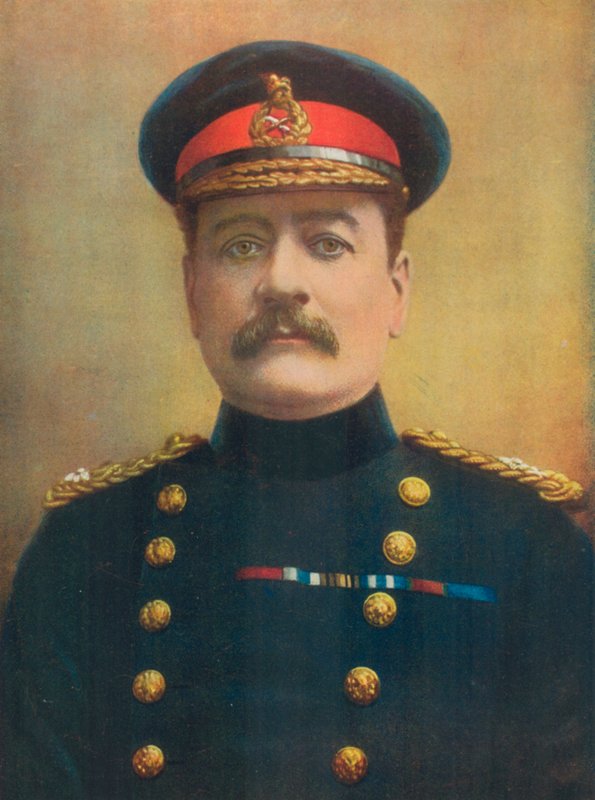 Generaal-majoor E. T. H. Hutton. Commandant van de Eerste Gemotoriseerde Infanteriebrigade, Zuid-Afrika door English Photographer