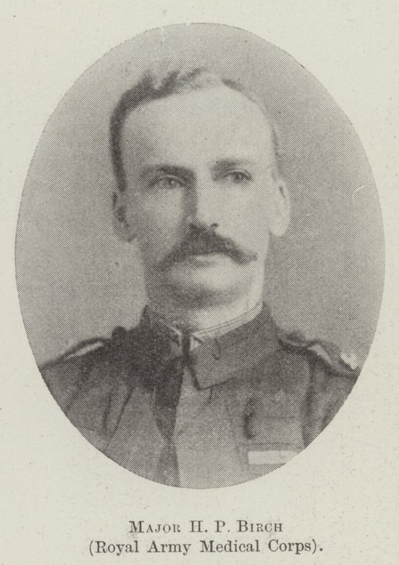 Majoor H P Birch, Royal Army Medical Corps door English Photographer