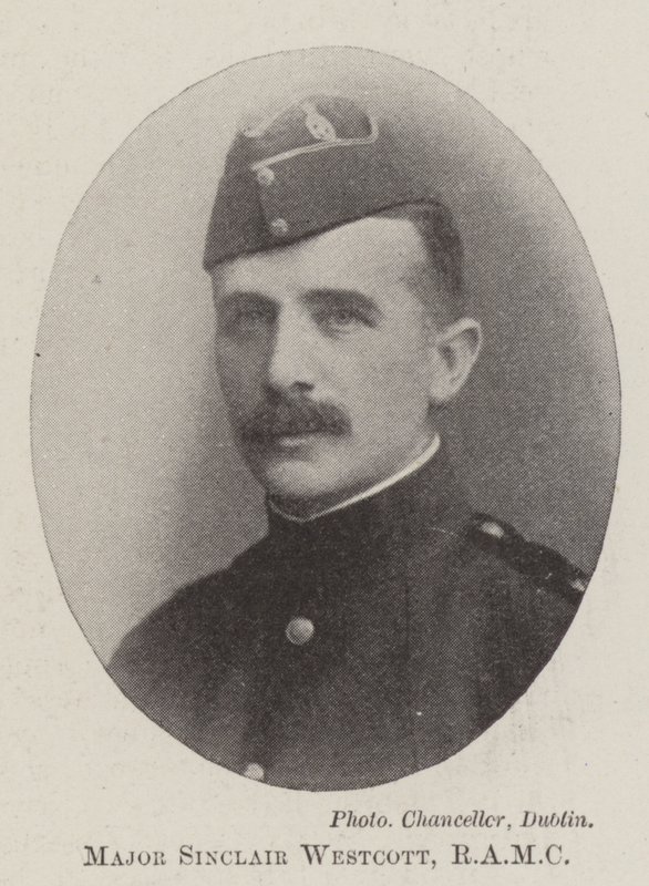 Majoor Sinclair Westcott, RAMC door English Photographer