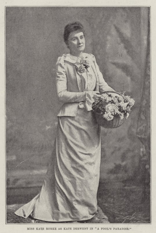Miss Kate Rorke als Kate Derwent in A Fools Paradise door English Photographer