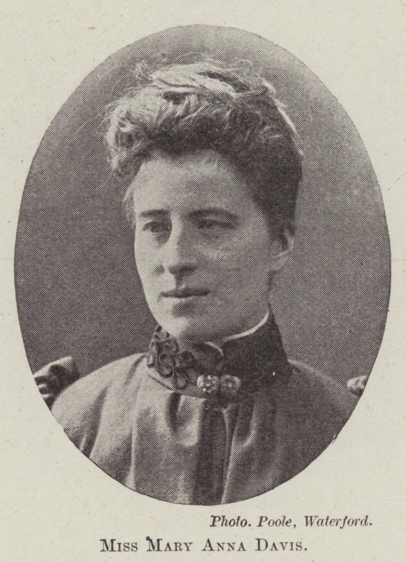 Miss Mary Anna Davis door English Photographer