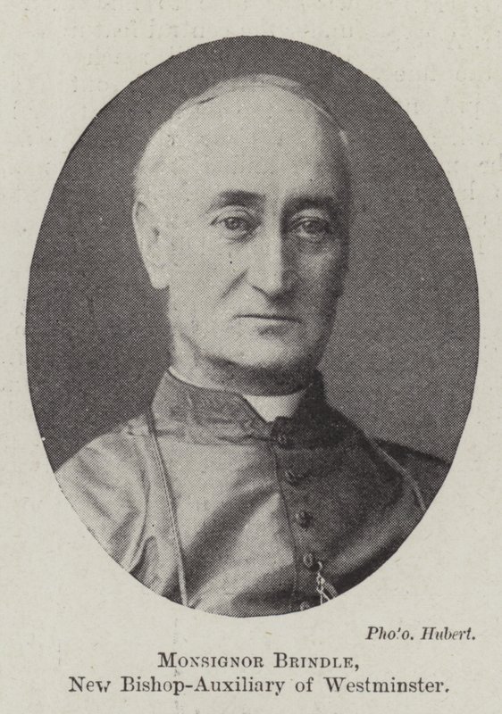 Monseigneur Brindle, nieuwe hulpbisschop van Westminster door English Photographer