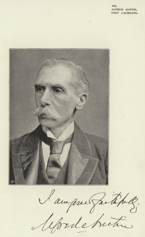 Mr Alfred Austin, Dichter Laureaat door English Photographer