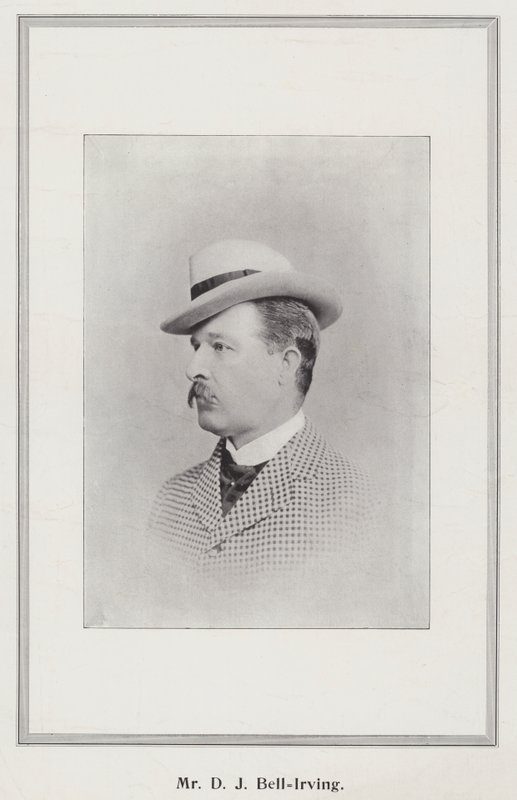 Mr D J Bell-Irving door English Photographer