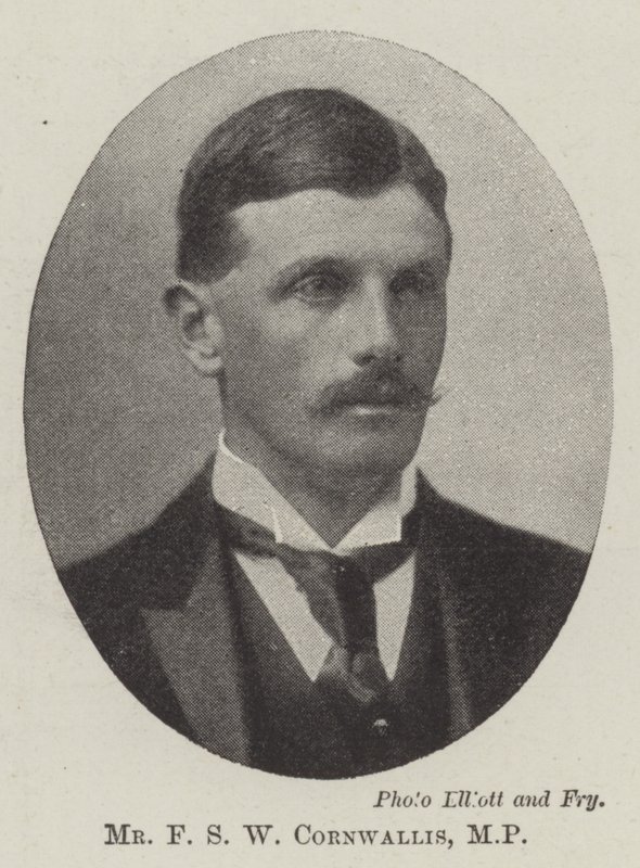 Mr F S W Cornwallis, MP door English Photographer