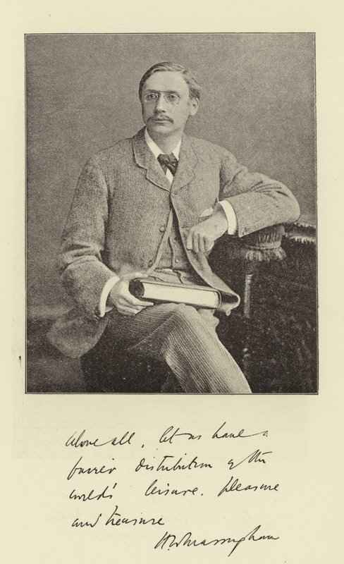 De heer H W Massingham, redacteur van de Star door English Photographer