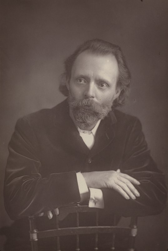 Meneer Hall Caine door English Photographer