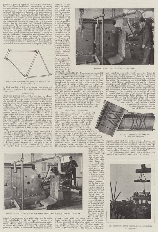De hydraulische verbinding van de heer Hooley door English Photographer