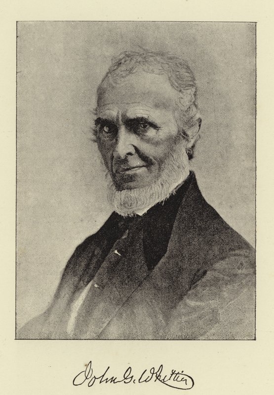 De Heer John G Whittier, de Quaker-Dichter van Amerika door English Photographer