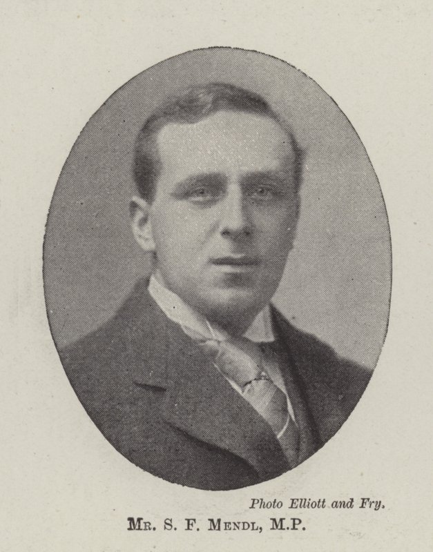 Mr S F Mendl, MP door English Photographer