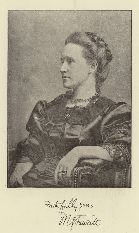 Mevrouw Henry Fawcett door English Photographer