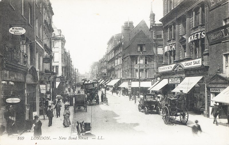 New Bond Street in het West End door English Photographer