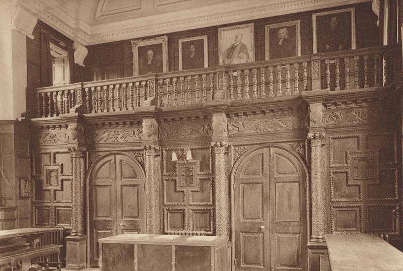 Oxford: Jesus College, Het Hal Scherm, ca. 1610 door English Photographer