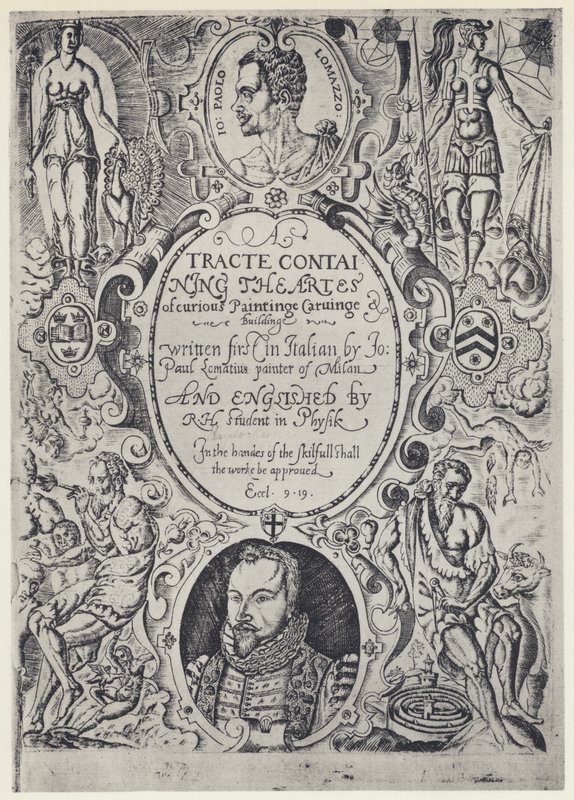 P Lomazzo, Een Verhandeling over de Kunsten van Curieus Schilderen, Tr R Haydock, J Barnes, Oxford 1598 door English Photographer