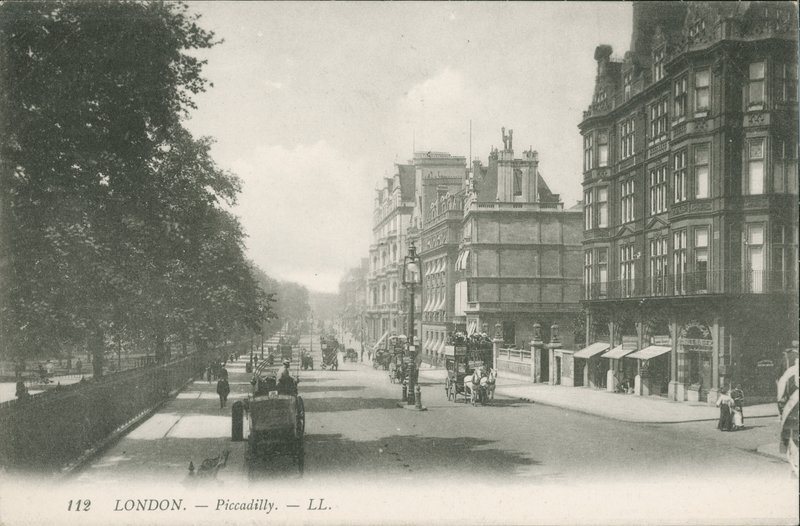Piccadilly, Londen door English Photographer
