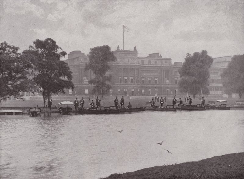 Pleziertuinen van Buckingham Palace door English Photographer