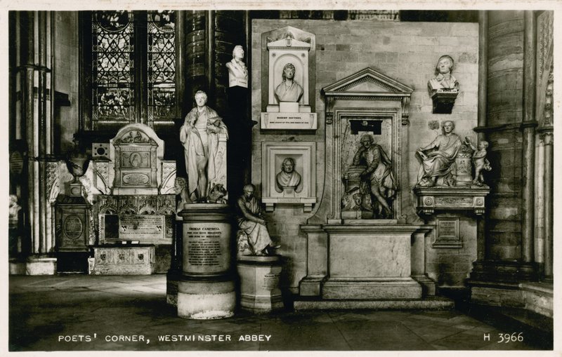 Poets Corner, Westminster Abbey door English Photographer