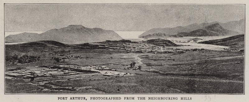 Port Arthur, gefotografeerd vanaf de naburige heuvels door English Photographer