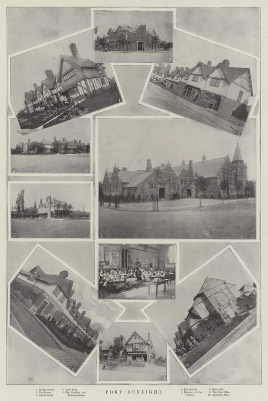 Port Sunlight door English Photographer