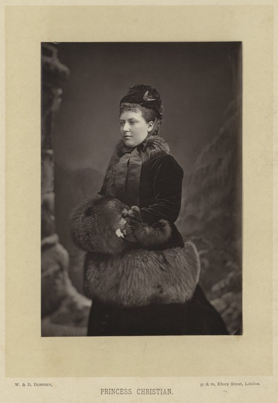 Portret van Prinses Helena door English Photographer