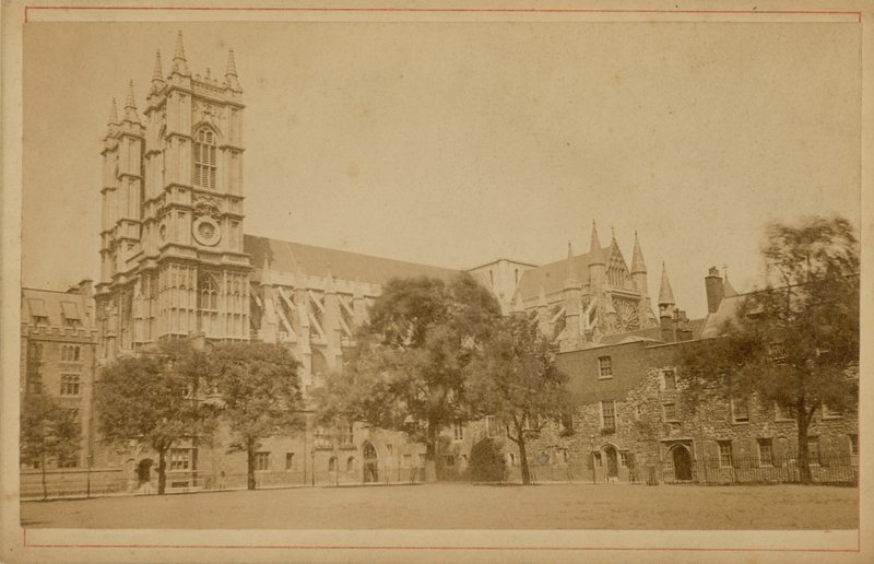 Ansichtkaart van Westminster Abbey door English Photographer