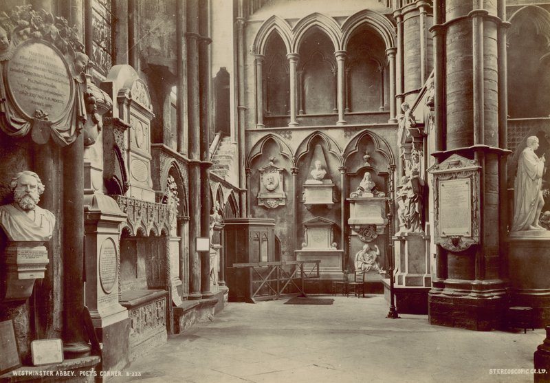 Ansichtkaart van Westminster Abbey door English Photographer