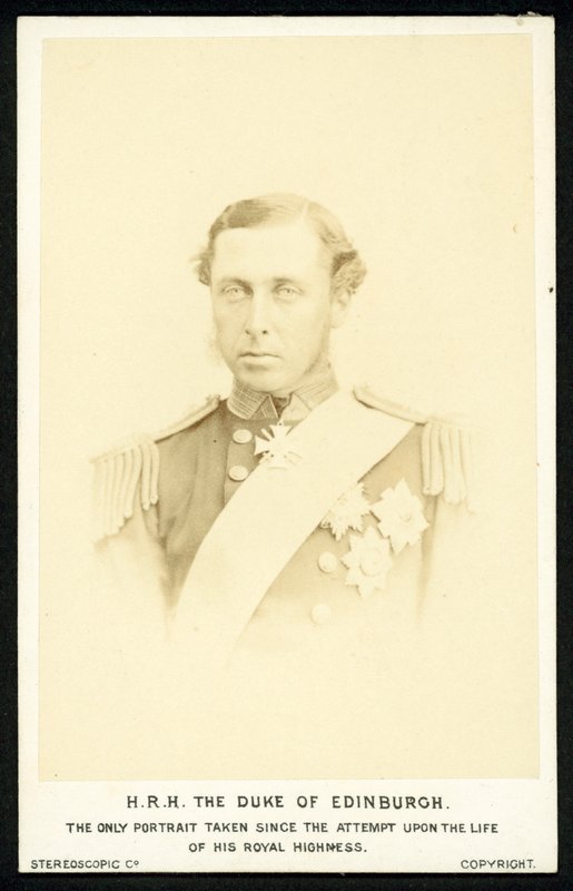 Prins Alfred, Hertog van Edinburgh door English Photographer