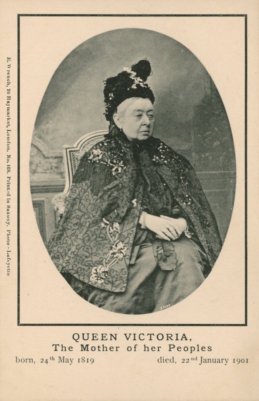 Koningin Victoria, de moeder van haar volk door English Photographer