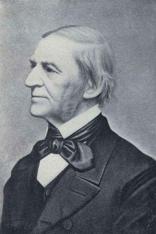 Ralph Waldo Emerson door English Photographer