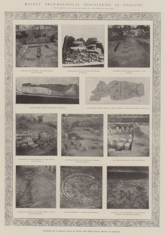 Recente Archeologische Ontdekkingen in Engeland door English Photographer