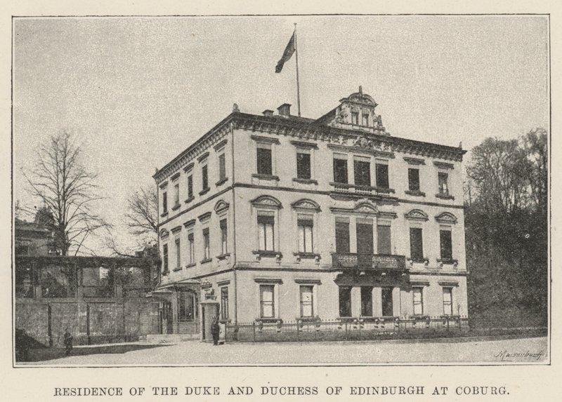 Residentie van de Hertog en Hertogin van Edinburgh in Coburg door English Photographer