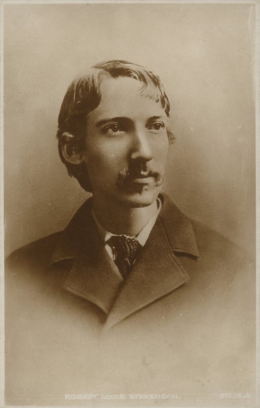 Robert Louis Stevenson (1850-1894), Schotse romanschrijver, dichter en reisverhalenschrijver door English Photographer