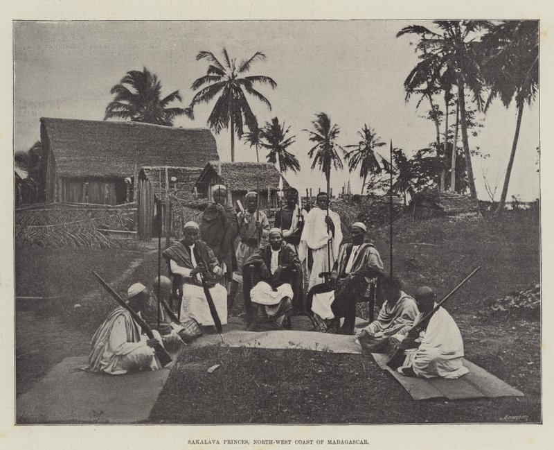 Sakalava Prinsessen, Noordwestkust van Madagaskar door English Photographer