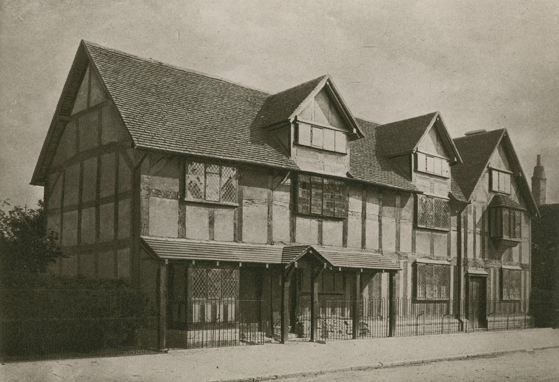 Huis van Shakespeare, Stratford-on-Avon door English Photographer